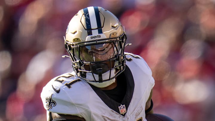 New Orleans Saints running back Jamaal Williams New Orleans Saints running back Jamaal Williams