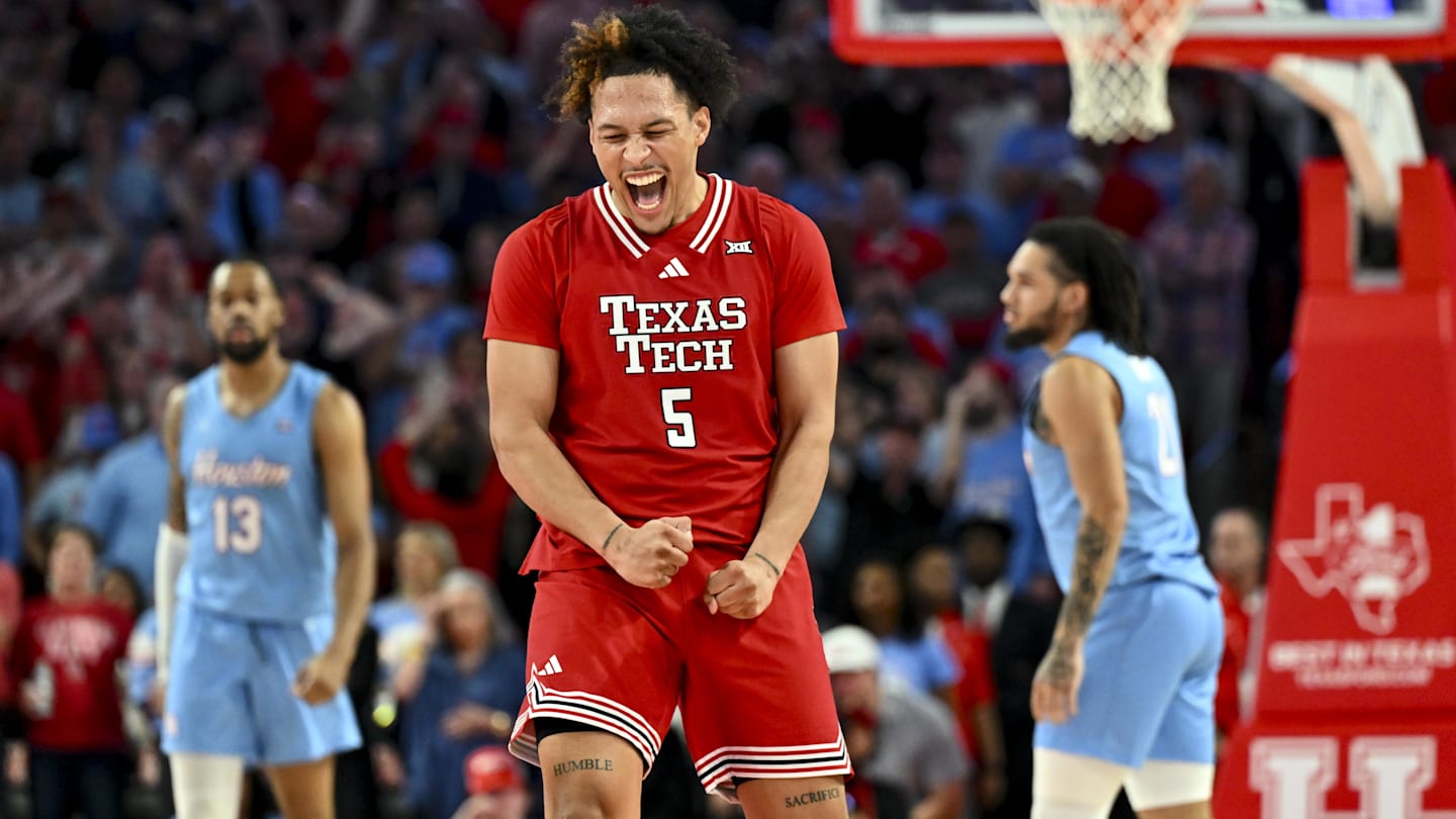 College basketball world goes wild for Texas Tech after improbable win at Houston