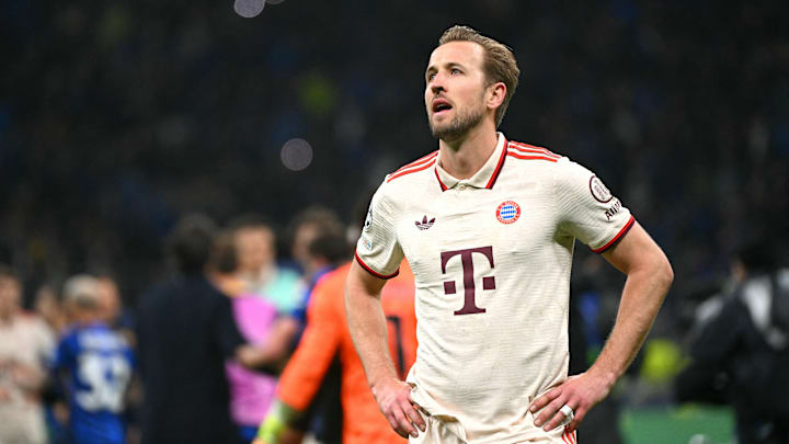 Harry Kane im CL-Trikot der Bayern 24/25