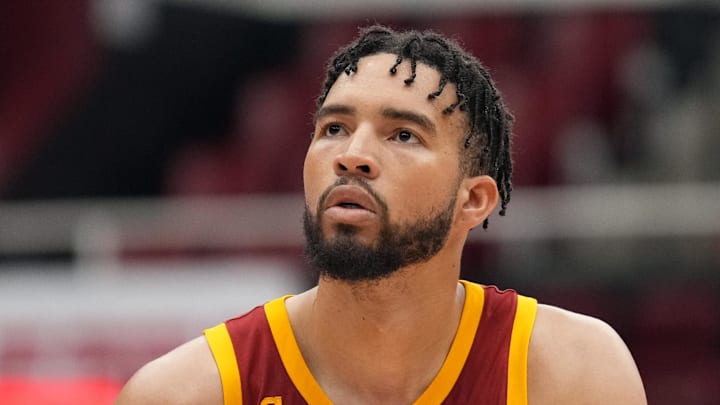 Jan 11, 2022; Stanford, California, USA; USC basketball, Isaiah Mobley