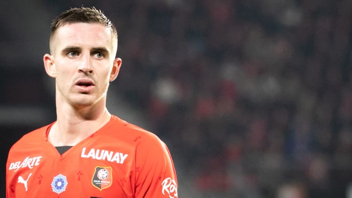 Benjamin Bourigeaud, milieu du Stade Rennais Benjamin Bourigeaud, milieu du Stade Rennais