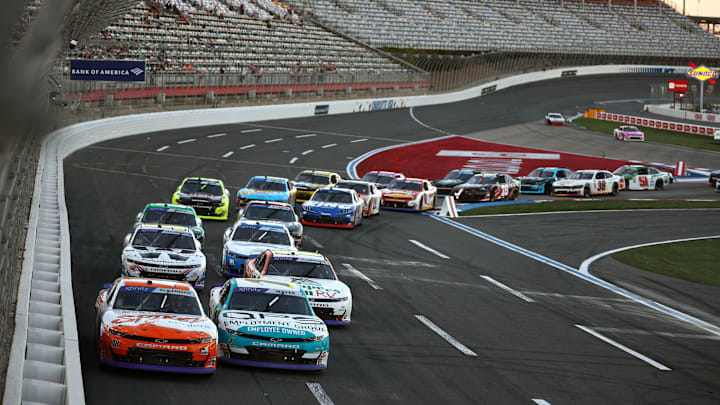 A late caution ended Kligerman's chance to win. A late caution ended Kligerman's chance to win.