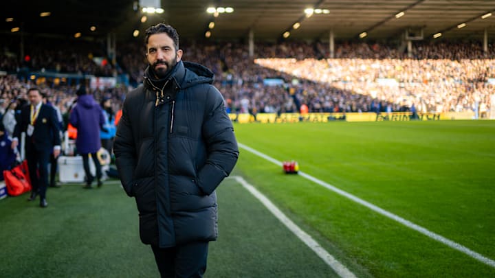Ruben Amorim no parece decepcionado por el empate entre el Leeds v el Manchester United Ruben Amorim no parece decepcionado por el empate entre el Leeds v el Manchester United