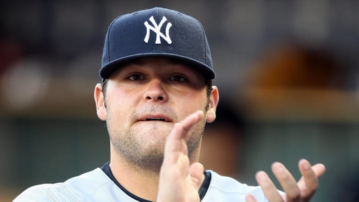 Aug 25, 2007; Detroit, MI, USA; New York Yankees pitcher (62) Joba Chamberlain before the start of their game against the Detroit Tigers at Comerica Park in Detroit, MI. Mandatory Credit: Tom Szczerbowski-Imagn Images