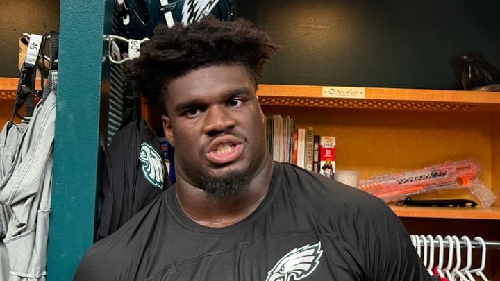 Eagles defensive tackle Jordan Davis Eagles defensive tackle Jordan Davis