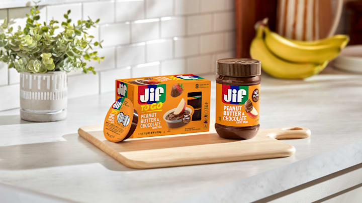 Jif Peanut Butter and Chocolate (PB&C) Flavored Spread