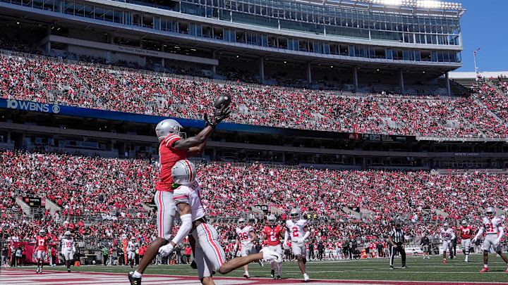 Hugh Freeze's Auburn football WR savior belongs in the conversation with No. 1 overall WR recruit Jeremiah Smith according to one national analyst