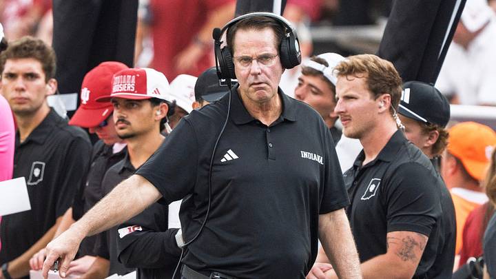 Indiana Head Coach Curt Cignetti during the Indiana versus Western Kentucky football game at Memorial Stadium on Saturday, Sept. 19, 2026. Indiana Head Coach Curt Cignetti during the Indiana versus Western Kentucky football game at Memorial Stadium on Saturday, Sept. 19, 2026.