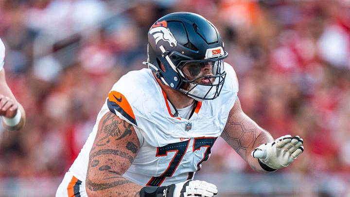 Denver Broncos guard Quinn Meinerz Denver Broncos guard Quinn Meinerz