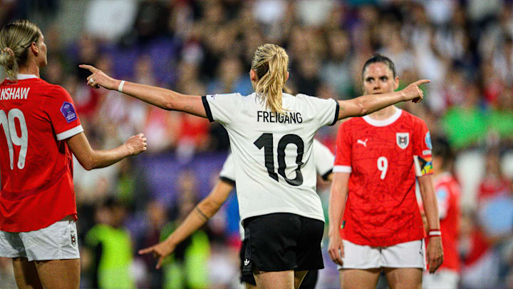 Laura Freigang ist neben Linda Dallmann für die Zehner-Position im deutschen Team vorgesehen