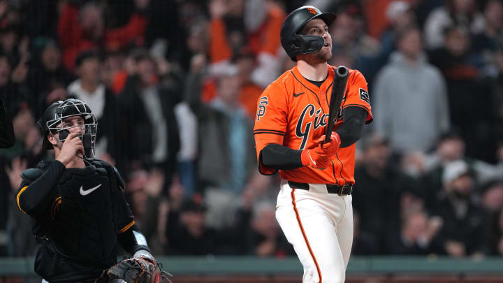 Apr 26, 2024; San Francisco, California, USA; San Francisco Giants catcher Patrick Bailey