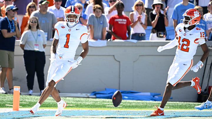 Clemson’s wide receiver room is earning national recognition ahead of the 2026 season.