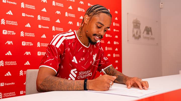Liverpool Unveil New Signing Bradley Barcola Liverpool Unveil New Signing Bradley Barcola
