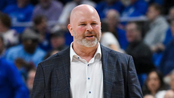 Saint Louis Billikens head coach Josh Schertz 