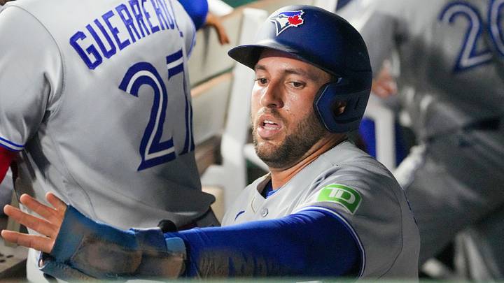 Toronto Blue Jays designated hitter George Springer Credit: Denny Medley | Imagn Images Toronto Blue Jays designated hitter George Springer Credit: Denny Medley | Imagn Images