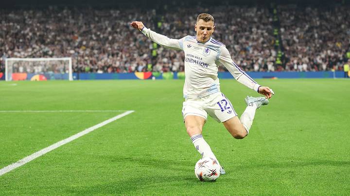 Lucas Digne im Europa-League-Finale mit Aston Villa Lucas Digne im Europa-League-Finale mit Aston Villa