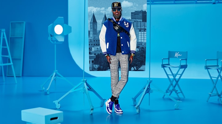 Barbie Debuts LeBron James Doll, Marking the Brand’s First Kenbassador. Image courtesy Mattel