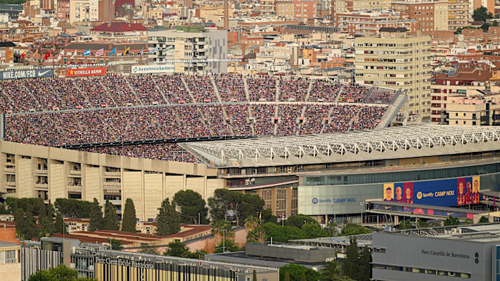 Barcelona are renovating Camp Nou