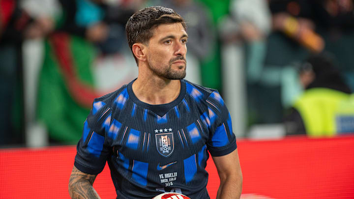 Arrascaeta foi titular nos dois amistosos do Uruguai durante a Data Fifa