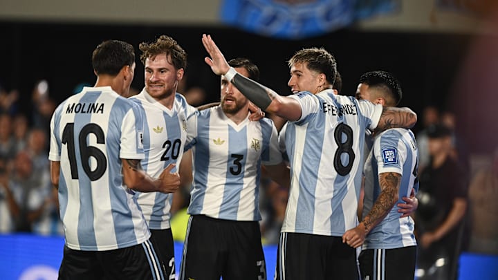 Argentina dismantled Brazil at Mâs Monumental Stadium.