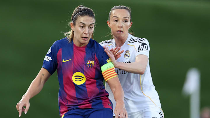 Alexia Putellas, Barcelona; Caroline Weir, Real Madrid - UEFA Women's Champions League 2025/26 Quarter-finals First Leg Alexia Putellas, Barcelona; Caroline Weir, Real Madrid - UEFA Women's Champions League 2025/26 Quarter-finals First Leg