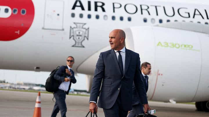 Portugals Nationaltrainer Roberto Martinez Portugals Nationaltrainer Roberto Martinez