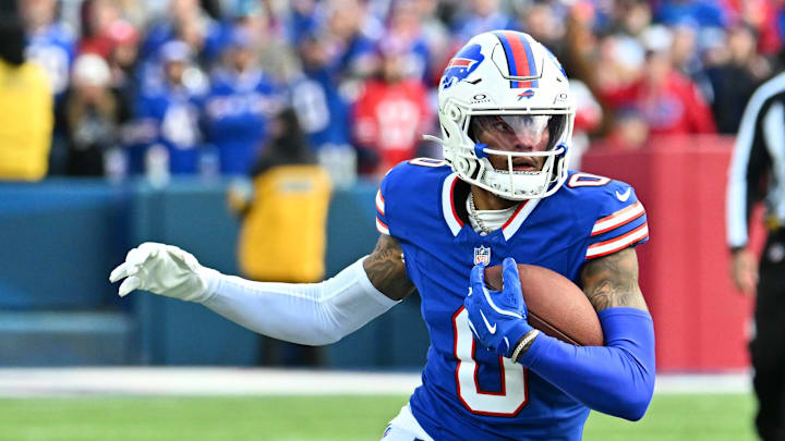 Buffalo Bills wide receiver Keon Coleman.