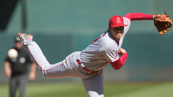Los Angeles Angels v Oakland Athletics