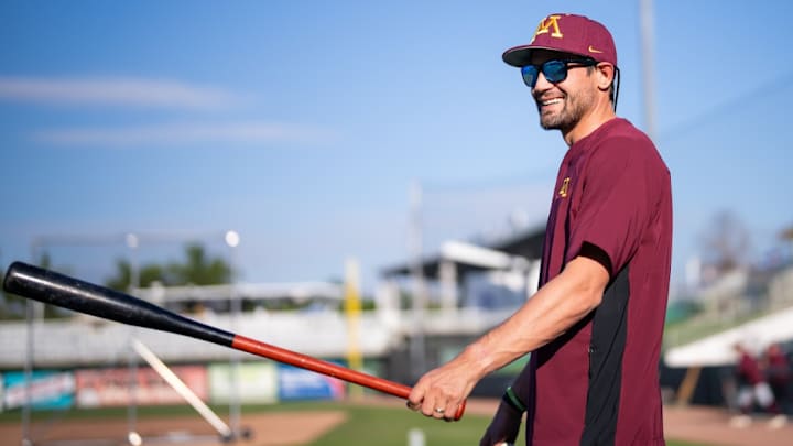 Gophers head coach Ty McDevitt