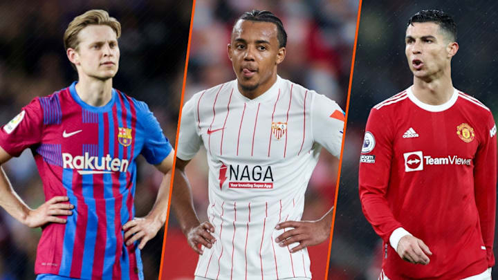 De Jong, Kounde et Cristiano Ronaldo