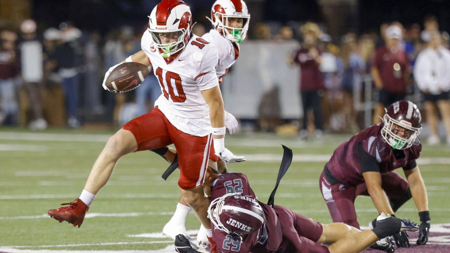 Cover art for Owasso Wins 37-10 Over Yukon