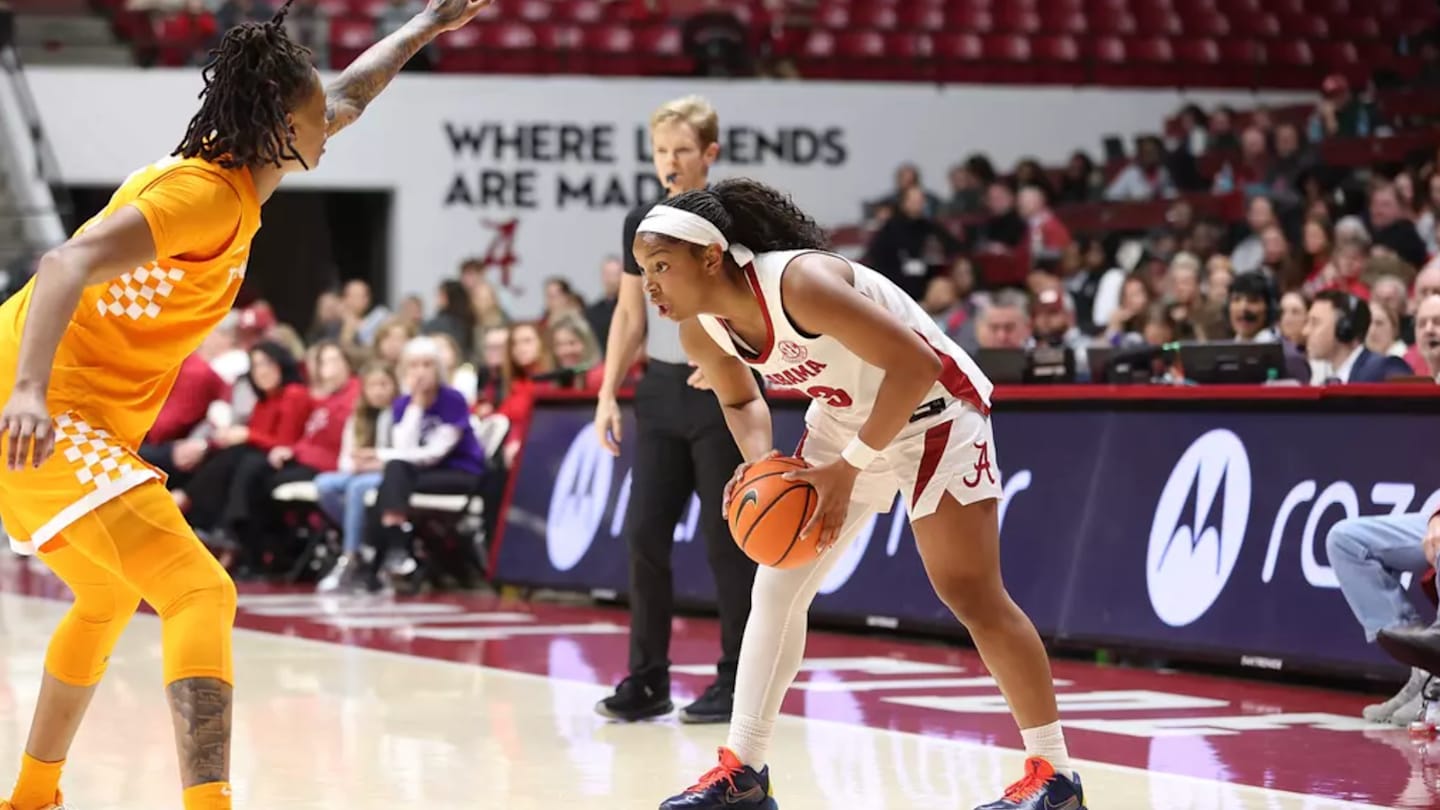 Alabama Women's Basketball Drops Second Straight With Loss To Tennessee: Roll Call