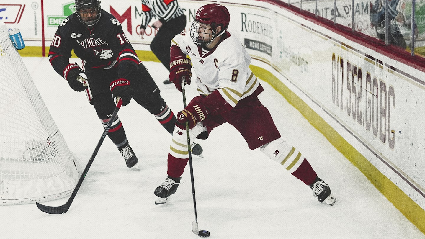 Three Boston College Men’s Hockey Players Pick up Conference All-Star Nods