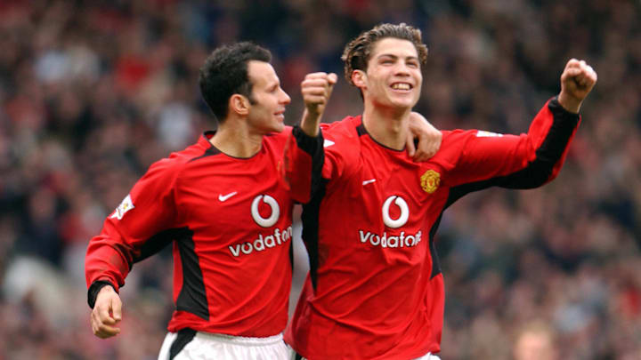 Cristiano Ronaldo y Ryan Giggs son leyendas del Manchester United 