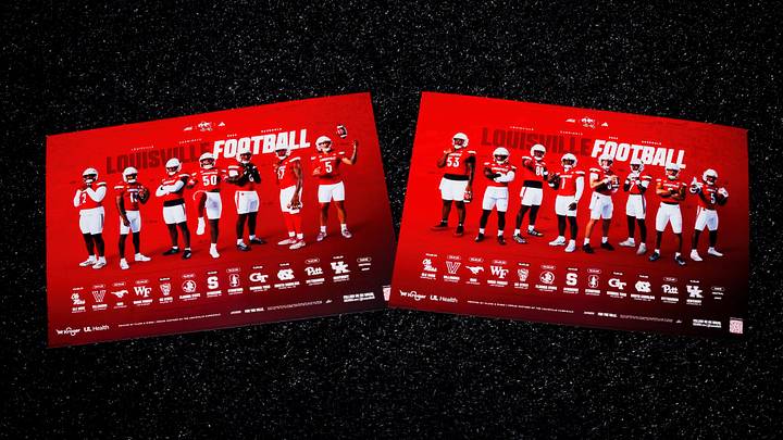 2026 Louisville Football Posters 2026 Louisville Football Posters