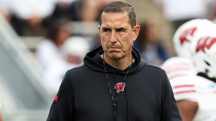Wisconsin Badgers head coach Luke Fickell. Wisconsin Badgers head coach Luke Fickell.