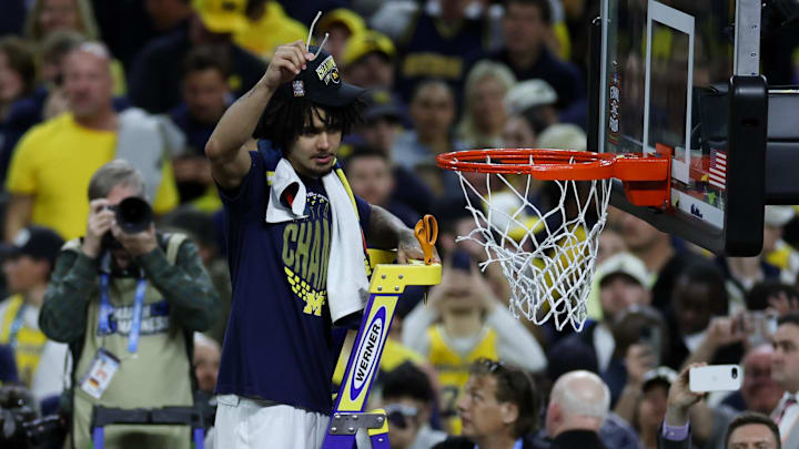 Michigan Wolverines guard Elliot Cadeau (3) Michigan Wolverines guard Elliot Cadeau (3)