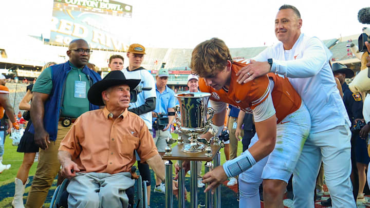 The Texas Longhorns were predicted to win the CFP in 2026/2027, with two prominent former Auburn Tigers helping the cause