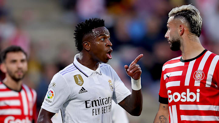 Valentin Castellanos y Vinicius Junior