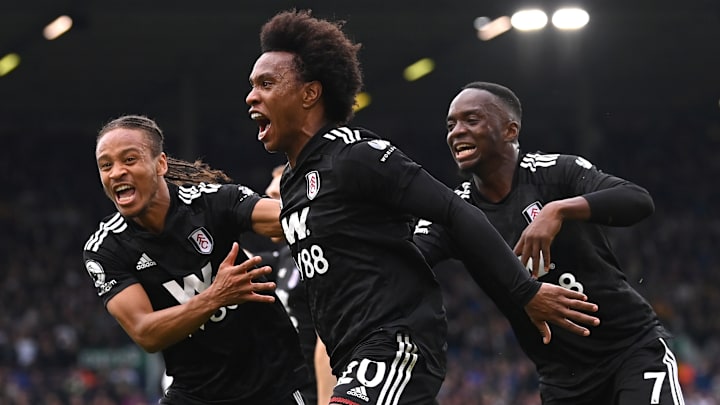 Willian marcou na vitória do Fulham neste final de semana.