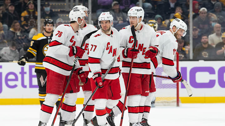 The Hurricanes and Bruins will face-off in Game 1 of the opening round of the NHL Playoffs on Monday night.