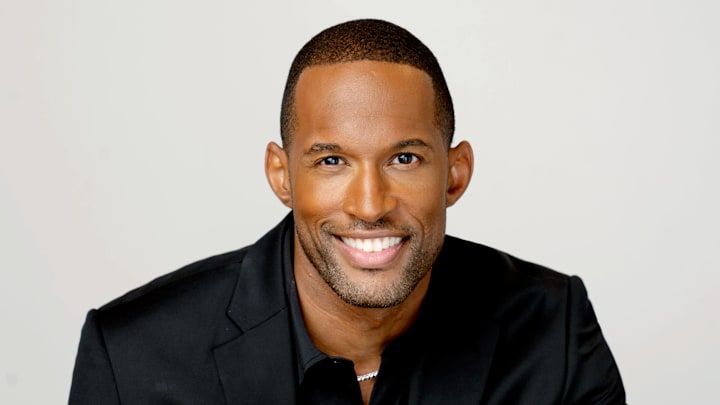 Lawrence Saint Victor "The Bold and the Beautiful" Set Gallery Shoot