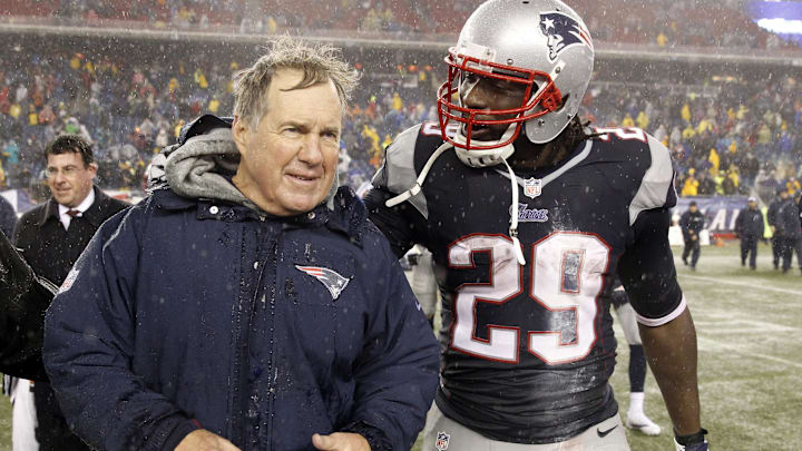 LeGarrette Blount won two Super Bowls with the Patriots. 