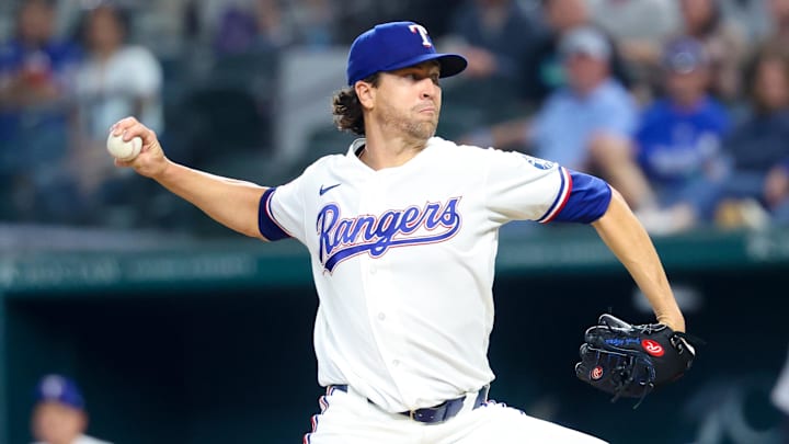 Texas Rangers starting pitcher Jacob deGrom.