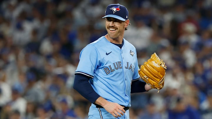 World Series - Toronto Blue Jays v Los Angeles Dodgers - Game Four World Series - Toronto Blue Jays v Los Angeles Dodgers - Game Four