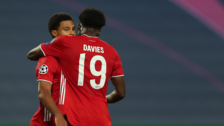 Serge Gnabry und Alphonso Davies