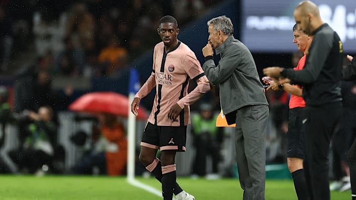 Ousmane Dembélé n'aurait pas compris un choix de Luis Enrique en début de saison.