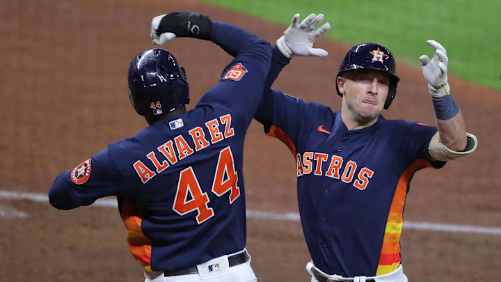 Houston Astros third baseman Alex Bregman.