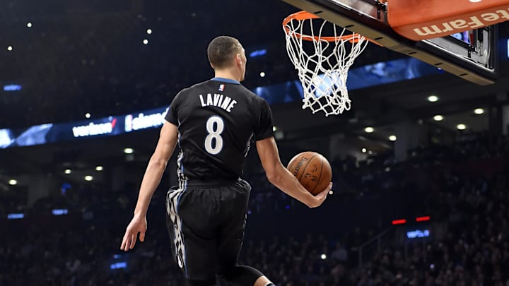 Zach LaVine won the 2015 and ‘16 Slam Dunk Contests. 