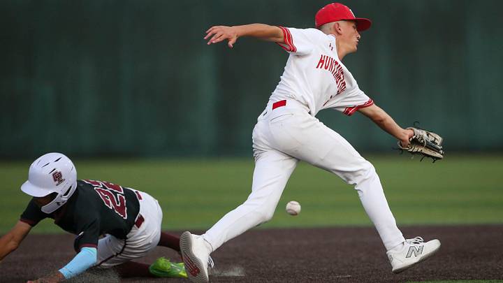 London defeats Huntington 6-3 in the Class 3A Division I UIL State Semifinal game on Thursday, May 29, 2025, at Gardner Boggs Field in Austin, Texas.